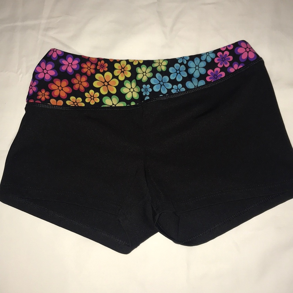 Super cute flower dance shorts